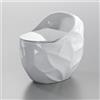 mmaili Bidet WC monoblocco creativo a forma di uovo, scarico sifonico, vaso in ceramica colorato con grande tubo antiodore(400mm)