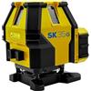 FERRI GROUP Tracciatore Laser SK35-Green Spektra, Made in Italy - Livella Laser Verde Autolivellante da Interni con Treppiede, Precisione Professionale per Allineamento, Livellamento, squadro e piombo