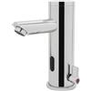 YUYUZI Rubinetto con sensore senza contatto con regolatore di temperatura, rubinetto elettronico per cucina e bagno (acqua fredda/calda), rubinetto igienico e a risparmio d'acqua in moderno design cromato