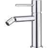 MICE COLLECTION BDM039-2 - Miscelatore a due maniglie per WC, monocomando igienico, Serie Monza, cromato