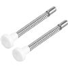 QUARKZMAN Chiusure a Spillo, 6x70mm/0,24x2,76 Pollici Perno a Molla con Chiusura a Pistone Bullone a Spillo a Molla in Acciaio per Mobili Porta Letto, 2pz