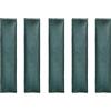 SLOEFY 5 barriere per inondazioni attivate dall'acqua, riutilizzabili, sacchi di sabbia per inondazioni, per casa, garage, porte, finestre, 25 x 120 cm