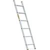 DRABEST SCALETTE SERIE PRO Scala Appoggio Alluminio 6 Gradini Scaletta Antiscivolo Portata 150 kg Gancio 0