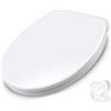 Schläfer 4664101 | Copriwater Soft Close universale, chiusura ammortizzata, Sedile Wc fissaggio Quick-Release Sgancio Rapido regolable, Termoidurente Bianco