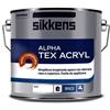 SIKKENS ALPHA TEX ACRYL NEW BIANCO 2,5 LITRI NUOVA FORMULA MAXI COPERTURA