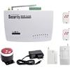 Generico Kit Allarme Antifurto Casa Wireless Wifi Integrato con Sirena e Antenna