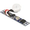 LEDLUX Sensore Di Movimento PIR 12V 24V 8A Tempo Regolabile Per Profilo in Alluminio