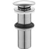 BB BuyBath Piletta click clack tonda H 150 senza troppo pieno 11/4 | Tecom