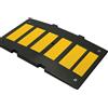 FERRI GROUP Dosso Artificiale per Garage 5x50x90, Made in Italy - Dosso Rallentatore Stradale in Gomma o PVC ad altissima resistenza - Dosso a Lunga Durata e Alta Visibilità - Rallentatore di Velocità a 40km/h