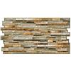 Grace Baltic - Pannelli da parete 3D per decorazione di pareti interne in PVC Oro (12 pezzi / 5.52 m2)