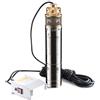TIGMIG Pompa Sommersa Per Pozzi 750 W, 10m, Portata Max 2700 litri/h, Acciaio Inox 304, Protezione IP68, Pompa Immersione Sommergibile, Pozzi Profondi, Terreni Agricoli, Irrigazione, Drenaggio Cantine