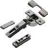 SOTECH 2 x Salice Cerniere a Scodellino Serie 700 Titanio Antracite con Ammortizzatore Integrato nella Scatolina 110° T48 Applicazione Angolare di SO-TECH®