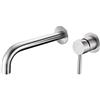 MICE COLLECTION IMEX ETNA GLT023/AC Rubinetto lavabo da incasso, acciaio inox S316, serie Mosca