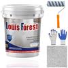Gienslru Louis Forest Epoxy Floor Paint, sabbia epossidica per calcestruzzo, Louis Forest Fl-oor Coating, vernice epossidica per pavimenti, impermeabile e non