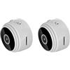 Pelinuar Telecamera Secretscope, Mini Telecamere di Sicurezza Magnetiche, Telecamera di Sicurezza Mini Secretscope, Telecamera WiFi Esterna Wireless, Mini Monitor Senza Fili con Funzione di Visione Notturna