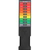 KKnoon Rilevatore di radiazioni elettromagnetiche, monitor di campo elettromagnetico, campo elettromagnetico EMF, misuratore EMF portatile, monitor di campo elettromagnetico elettrico per la casa con 9 LED