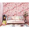 ZZDXL Carta Da Parati Moderna 3D Fenicottero Rosa Carta Da Parati Adesiva Muro,Wallpaper - Carta Da Parati In Tessuto Non Tessuto Per Soggiorno, Camera Da Letto, Cameretta Dei Bambini 10M X 0,53 M