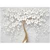 murando - Carta da Parati Moderna Floreale Effetto Oro 400x280 cm Murales per Soggiorno - Carte da Parati Moderne per Camera da Letto Decorazione da Muro Poster Gigante - Elegante Fiore b-B-0475-a-a
