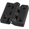 uxcell Sourcingmap a12110600ux0712-65 millimetri porta x 64 mm di un armadio diycom oneshot cerniere plastiche nere