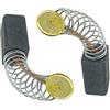 Generisch 2 spazzole di carbone per trapano a percussione Bosch PSB 450 R (0 603 312 603-696), TN 2 604 321 913, 6 x 7 x 13 mm