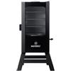 Masterbuilt® Affumicatore elettrico digitale verticale per barbecue da 76,2 cm con kit gambe, caricatore laterale per trucioli di legno e superficie di cottura di 4581 cm quadrati, nero, modello