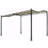 GDLC Gazebo da Parete Giardino Acciaio Patio cm 300x250 Tenda