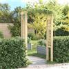 RMIHSJG Arco da giardino in legno, 150 x 60 x 210 cm, per piante rampicanti ed esterni, elegante traliccio in legno massello con struttura resistente alle intemperie, per terrazza e giardino