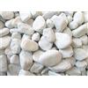 Promotion & Beyond CIOTTOLI IN MARMO BIANCO di CARRARA Ø 25/40 mm Sacco da 25 Kg Per Vasi