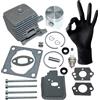 ICOOYO Kit cilindro pistone per Stihl FC55 FC55DZ FC55Z FS38 FS45 FS55 FS HL45 HS45 KM55 MM55 SH55 SH85,4144 020 1200