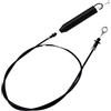 yhoparts Cavo di controllo presa di forza GY22387 GY21641 per John Deere 107S D100 D105 D110 D120 D125 D130 E100 E110 E120 E130 X105 X106 X107 X125 X126. Trattore serie tosaerba X127 X145