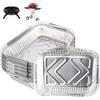 WEBROIL 62006 fodere salvagoccia per Napoleon TravelQ 285 Sreies Gas Grill TQ285X, TQ PRO285, TQ285-BL-1, TQ PRO285X, PRO285-BK, TQ285X-RD-1-A, TQ240-BL, TQ240, griglie in alluminio per accessori Napoleon es