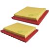 perfektGarten 2 filtri aria compatibili con Stiga compatibile con tosaerba Castel Garden RM45 SV150 SV40 motore 1111-9169-01