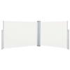 vidaXL Tenda da Sole Laterale Retrattile Crema 100x1000 cm