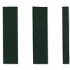 LI.GI Tetto Dondolo 4 POSTI Cotone Panama CM 270X165 COMPRESO di Balze (Rigato Verde)