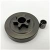 Luxuypon Pignone frizione di ricambio compatibile con Echo CS-350T CS-350TES CS-350WES Pignone per cilindri con cuscinetto ad ago per motosega a catena frizione tamburo sostituire