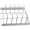 Didiseaon Graticola Barbecue Portatile in Acciaio Inossidabile Stand per Bistecche Supporto Grill Compatto per Picnic e Camping Outdoor