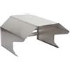Mendler Garage riparo per robot tosaerba 41x60x70cm HWC-L43 acciaio inox