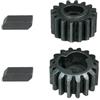 Generico Kit ricambi per Tosaerba Harry - Pignone DX 40531600, Pignone SX 40531650, 2 Chiavette 40531670 13,8x8x3,8 mm