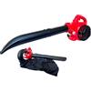 TANIASHOP Soffiatore a Scoppio da Giardino 3 in 1 Motore da 2 Tempi 43CC 7500rpm Aspiratore Trituratore e Soffiatore Aspirafoglie con Sacco di Raccolta 50LT ideale per Manutenzione Spazi Esterni