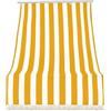 Italia Magazzini Tenda Da Sole Resistente Con Anelli Per Esterno In Tinta Unita Diverse Misure (Giallo, 300x300 cm)