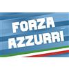 I COUNT CALCOLATRICI Bandiera Forza Azzurri tricolore fondo azzurro, per festeggiare Napoli! (150x100cm)