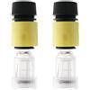 FRTmvg Set di 2 adattatori per idropulitrice ad alta pressione, filtro dell'acqua da 3/4 e kit di connessione rapida per idropulitrici Black & Decker (include 2 filtri + 2 connettori rapidi)