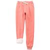 Onsoyours Leggings in Denim Caldo Pile Jeans Slim Foderati in Pile Pantaloni Invernali Donna Addensati Pantaloni Elasticizzati A Matita D Rosa Scuro XL