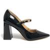 GUESS Scarpa dècollettè Barrial Pelle Vernice Black Donna D25GU24 FLFBRRPAF08 (Black, Sistema Taglie Calzature EU, Adulto, Donna, Numero, Media, 40)