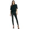 ATELIER DEL RICAMO Leggings Donna in Ecopelle Jadea 4522
