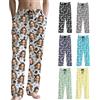 Tingwei Pantaloni del Pigiama personalizado per Uomo Pantaloni del Pigiama Divertenti su personalizada Loungewear, Set di Pigiami, pantaloni pigiama con Foto, Volto, Testo - Regalo per Donna