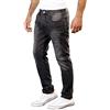 Gelverie Jeans da Uomo I Jeans Slim Fit I per Uomo I Leggero Stretch I Grey Denim 44W x 34L