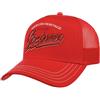 Stetson Since 1865 Trucker cap One Size (ca. 56-60 cm) Herren - Schirm & Front aus 100% Baumwolle - Größenverstellbar - Meshcap mit Netzeinsatz - Schirmlänge 7 cm - Sommer/Winter Rot One Size Small