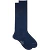 Gallo Calze lungo leggero tinta unita filo di scozia AP113669 oltremare 42/43