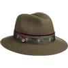 Lodenhut Manufaktur Cappello di Feltro DeertrimManufaktur folcloristico in Lana 59 cm - Oliva